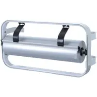 Rocholz Wandabroller STANDARD Rollenbreite 75 cm gezahnte Abreißschiene verchromt