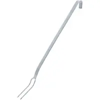 Schneider - Fleischgabel aus Edelstahl, 2 Zacken, 560 / 430 x 125 x 30 mm