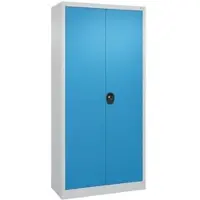 Californian Products Stahl-Flügeltürenschrank Serie 89 light - lichtblau RAL 5012