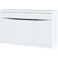 Möbel Kraft Sideboard ¦ weiß ¦ Maße (cm): B: 150 H: 92,1 T: 39.9