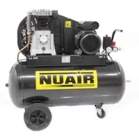 Nuair B3800B/100 CM3 Einphasen-Elektroluftkompressor mit Riemenantrieb 3-PS-Motor 100 Liter