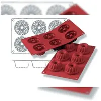 Schneider - Silikon-Backformen, Gugelhupf, Ø 70 mm, Höhe: 36 mm