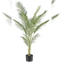 Creativ Green künstliche Pflanze Phönix Palme, 150cm, schwer entflammbar