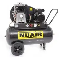 Nuair B 3800B/3M/100 TECH - Elektrischer Kompressor mit Riemenantrieb - Motor 3PS - 100 Lt