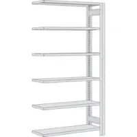 Regalwerk BERT Ordnerregal Anbaufeld HxBxT 2325x875x600mm 6 Fachböden & 6 Ebenen