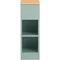 SoBuy FBT111-GR Nachttisch Grün 20x35x60 cm - Kompakter Beistelltisch mit Schublade