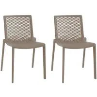 Resol NETKAT Stuhl Indoor, Outdoor Set 2 Sand