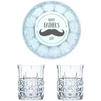 Nachtmann Whiskyglas mit Gravur Happy Father's Day, 2er Set