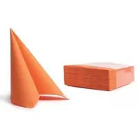 Ornamensa 50 Servietten Softpoint 38x38cm orange