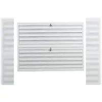 Proregal Flachablagenschrank Chinchilla | 10 Schubladen | Schwanenhalsgriff | HxBxT 105x140x95 cm | Metallabdeckplatte | Grau
