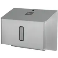 Ophardt hygiene SanTRAL Plus PTU 15 Papierhandtuchspender, 250-300 Blatt 1424097 , Farbe: silber, E ST
