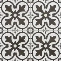 Geotiles Boulevard Bodenfliese negro 45x45 cm matt BOULEVARDNE