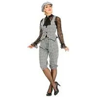 Buttinette Anzug "Roaring 20 ́s" für Damen, grau