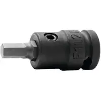KOKEN Ko-Ken IMPACT-Schraubendrehereinsatz, 6-kant, 1/2 Zoll, Sechskant: 12 mm