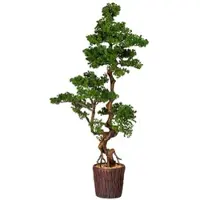 Creativ Green künstliche Pflanze Bonsai Lärche, ca 155cm