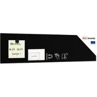Allboards Rahmenloses SLIMboard – Kreideoberfläche – 60×15 cm