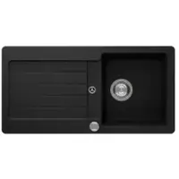 Schock Unterbauspüle Typos D-100S U 860 x 435 mm onyx TYPD100SUGON
