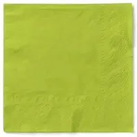 Mank Serviette in Kiwi aus Tissue 3-lagig, 40 x 40 cm, 100 Stück