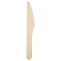 Monouso - Holzmesser 16,5cm (250 Stück)