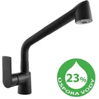 RAV SLEZÁK Vltava Küchenarmatur Schwarz VTE411.0CMAT