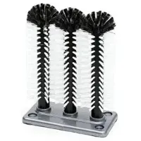 Nölle Profi Brush Bürsten- und Gläserspülgarnitur, Besteckung PP 01282000 , 3 x 18 cm