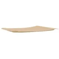 Verive Pappteller eckig, braun, 24 x 34 cm 402701 , 1 Packung = 125 Stück