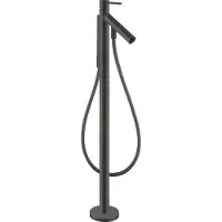 Hansgrohe Wannen-Einhebelmischer Axor Starck A 156mm, boden, m Pin-Griff, b bla vc