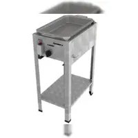 ChattenGlut Professional Gastrobräter 1-flammig Standgerät 4,5kW und Pfanne