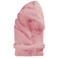 Buttinette Kinder-Bademantel, mauve