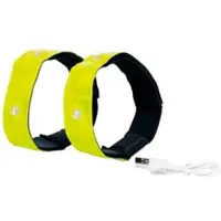 Kraft I- GLOW LED Reflektorband wiederaufladbar 2er -Set