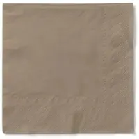 Mank Tissue Serviette Beige Grey, 24 x 24 cm, 150 Stück -
