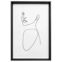 Walther design Rahmen 20x30 Silhouette schwarz