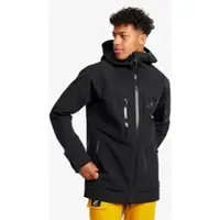 RevolutionRace Cyclone Long 3L Jacket Herren Black, Größe:3XL - Jacken > Regen- & Hardshelljacken - Schwarz