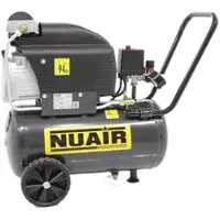 Nuair FC2/24 S - Elektrischer Kompressor mit Wagen - Motor 2 PS - 24 Lt - Druckluft