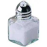Gastronoble 24 Olympia Salz- und Pfefferstreuer mini | 1,5cl | Glas und Edelstahl