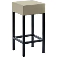 Mayer Barstuhl Sitzmöbel 1113 34 x 34 x 65 cm Stahl schwarz/taupe