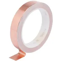 3M ET 1181 Kupferfolie glatt, mit leitfähigem Kleber, Kupfer, 50 mm x 16,5 m x 0,07 mm