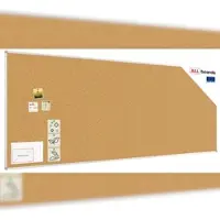 Allboards Pinnwand mit Alurahmen 300x120cm