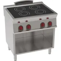 EURAST Elektrischer induktionsherd 4 heisse zonen auf unterstellung - 800x700x900 mm - 14000 W 400/3V - 35961617