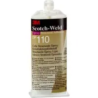 3M Scotch-Weld 2-Komponenten-Konstruktionsklebstoff auf Epoxidharzbasis für das EPX System DP 110, Transluzent, 400 ml