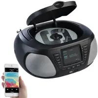 VR-Radio Mobile Stereo-Boombox mit DAB+/FM, Bluetooth, CD, AUX, 10 Watt