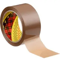 3M Scotch Verpackungsklebeband 371, Transparent, 75 mm x 990m, 0,048 mm
