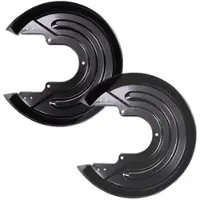 BESTPRICE 1x Deckblech für Bremsscheibe Hinten [Hersteller-Nr. 31527593] für VW, Seat