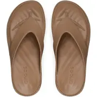 Crocs Zehentrenner Getaway Platform Flip 209410 Braun
