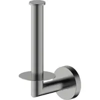 Evenes Reservepapierrollenhalter Eldrid, senkrecht eckig, Messing Gunmetal