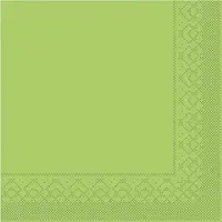 Mank Serviette Tissue in Kiwi, 40 x 40 cm, 100 Stück, 1/4 Falz - 3-lagig