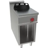 EURAST - Wok mit 1 gasflamme auf ständer - 400x900x900 mm - 14 Kw - 32A8109L