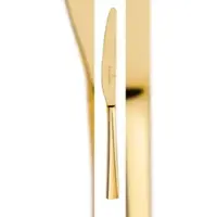 Picard & Wielpütz Solingen 12x Menümesser massiv PVD-Gold Monterey 6160