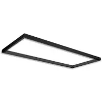 ISOLED Track48 Phasenschienen Leuchtenrahmen H50 Innenformat 592x1500mm schwarz Fiai 116883