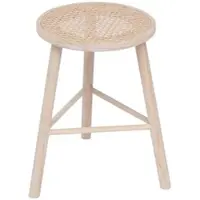 Möbel Kraft Hocker Itami , holzfarben , Maße (cm): B: 31 H: 45,5